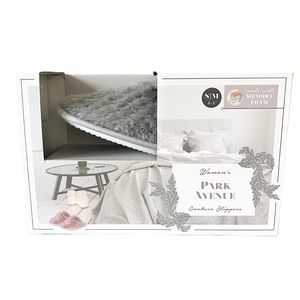 Park Avenue Couture Memory Foam Slippers
